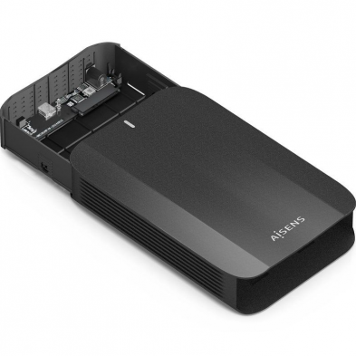 Caja Externa para Disco Duro de 3.5' Aisens ASE-3535B/ USB 3.1
