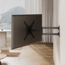 Soporte de Pared Giratorio/ Inclinable/ Nivelable Aisens WT65TSLE-383 para Monitores y TV de 23-65'/ hasta 35kg