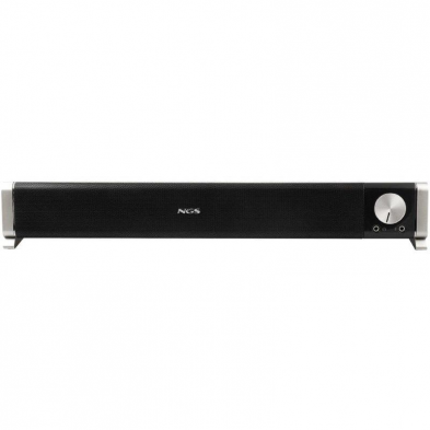 Barra de Sonido con Bluetooth NGS Subway/ 40W/ 2.0/ Negra