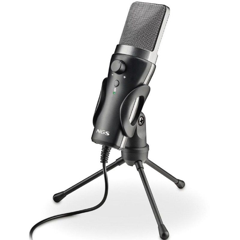 Micrófono NGS MS120USB/ USB 2.0