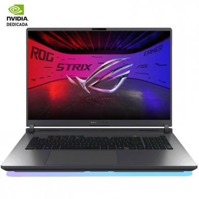 Portátil Gaming Asus Strix G18 G815LW-S9095 Intel Core Ultra 9-275HX/ 32GB/ 1TB SSD/ GeForce RTX 5080/ 18'/ Sin Sistema Operativ