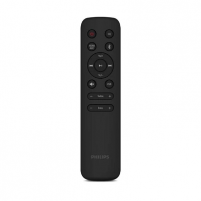 Barra de Sonido con Bluetooth Philips TAB4000/10/ 60W/ 2.0/ Negra