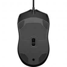 Ratón HP 105/ Hasta 1600 DPI/ Negro