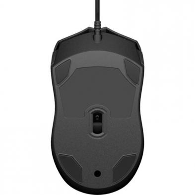 Ratón HP 105/ Hasta 1600 DPI/ Negro