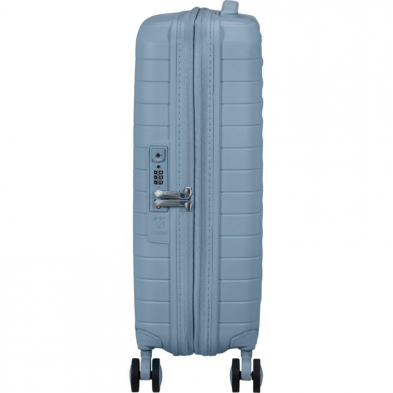 Maleta de Cabina American Tourister FastForward Spinner Expansible 55cm/ 55x40x23cm/ 4 Ruedas/ Azul