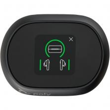 Auriculares Bluetooth Poly Voyager Free 60+ UC M con estuche de carga + Adaptador BT700/ Autonomía 10h/ Negros