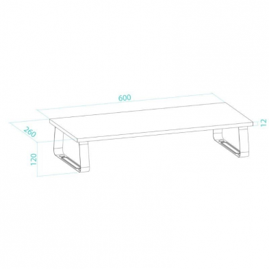 Soporte para Monitor TooQ TQMR111/ hasta 20kg