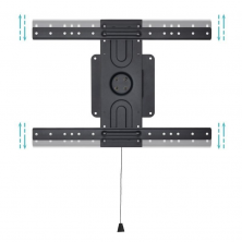 Soporte de Pared Giratorio/ Inclinable/ Nivelable TooQ LP3780F-R para TV de 37-80'/ hasta 50kg