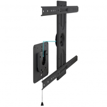 Soporte de Pared Giratorio/ Inclinable/ Nivelable TooQ LP3780F-R para TV de 37-80'/ hasta 50kg