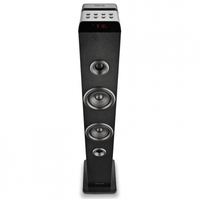 Torre de Sonido con Bluetooth NGS SKY CHARM PRO/ 50W/ 2.0/ Negra