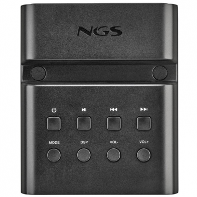 Torre de Sonido con Bluetooth NGS SKY CHARM PRO/ 50W/ 2.0/ Negra