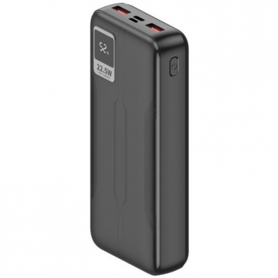 Powerbank 20000mAh Leotec LEPOW20W22K/ 22.5W/ Negra