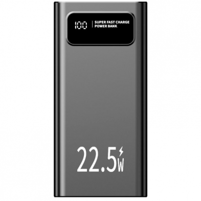 Powerbank 30000mAh Leotec LEPOW30W22W/ 22.5W/ Negra
