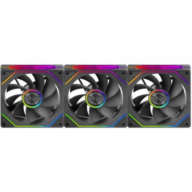 Pack 3 Ventiladores Invertidos Mars Gaming MF-LINKFINITYKIT2R/ 12cm/ ARGB