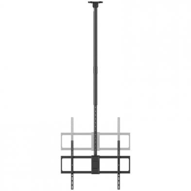 Soporte de Techo Inclinable/ Giratorio/ Nivelable/ Extensible Aisens CT100TSLE-393 para TV de 50-100'/ hasta 80kg
