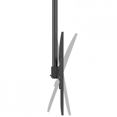 Soporte de Techo Inclinable/ Giratorio/ Nivelable/ Extensible Aisens CT100TSLE-393 para TV de 50-100'/ hasta 80kg