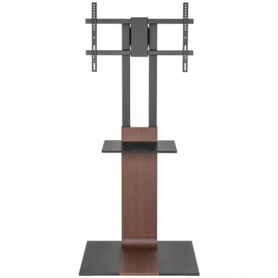Soporte de Suelo Inclinable/ Giratorio con Bandeja DVD Aisens FT86TSE-401 para TV de 37-86'/ hasta 50kg