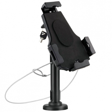 Soporte de Mesa/Pared para Smartphone/Tablet TooQ TQTDS0812/ Antirrobo/ Negro