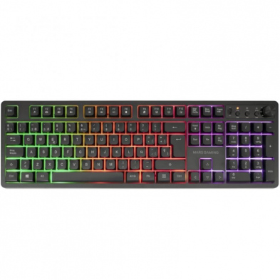 Pack Gaming Mars Gaming MCPWX/ Teclado Inalámbrico + Ratón Inalámbrico + Alfombrilla