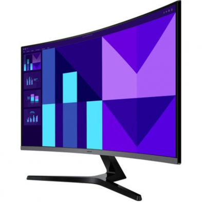 Monitor Profesional Curvo Samsung Essential S3 S39GD S32D396GAU 32'/ Full HD/ Multimedia/ Negro y Plata