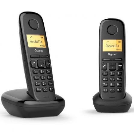 Teléfono Inalámbrico Gigaset A270/ Pack DUO/ Negro - Imagen 1