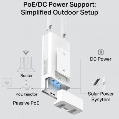 Router Inalámbrico 4G TP-Link TL-MR100-Outdoor 300Mbps/ 2.4GHz/ 2 Antenas/ WiFi 802.11 b/g/n
