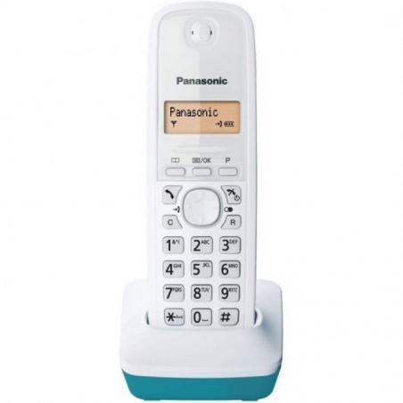 Teléfono Inalámbrico Panasonic KX-TG1611/ Blanco/ Azul - Imagen 2
