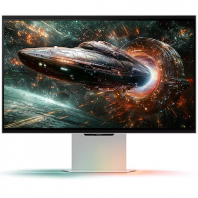 Monitor Gaming Samsung Odyssey 3D G90XF S27FG904XU 27'/ 4K/ 1ms/ 165Hz/ 3D/ Multimedia/ Regulable en altura/ Plata