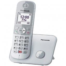 Teléfono Inalámbrico Panasonic KX-TG6851SP/ Plata - Imagen 1