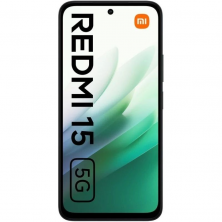 Smartphone Xiaomi Redmi 15 4GB/ 128GB/ 6.9'/ 5G/ Negro