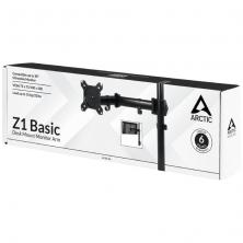 Soporte de Mesa para Monitor Arctic Z1 Basic/ Giratorio/ Inclinable/ hasta 15kg