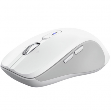 Ratón Ergonómico Inalámbrico Trust Ferro/ Hasta 3200 DPI/ Blanco