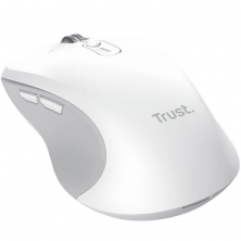Ratón Ergonómico Inalámbrico Trust Ferro/ Hasta 3200 DPI/ Blanco
