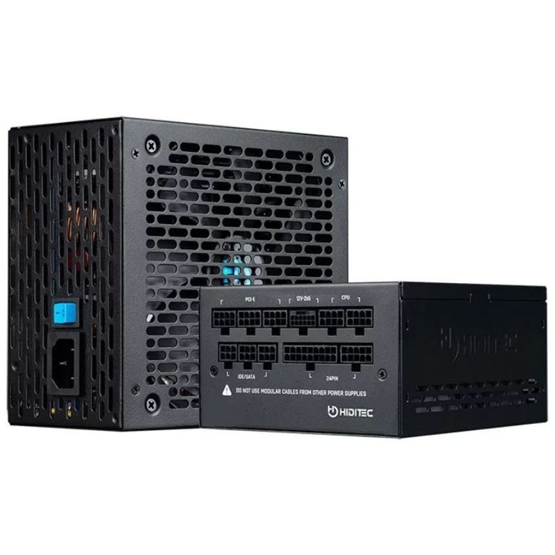 Fuente de Alimentación Hiditec GDX850 V3/ 850W/ Ventilador 14cm/ ATX 3.1/ PCIe 5.1/ 80 Plus Gold