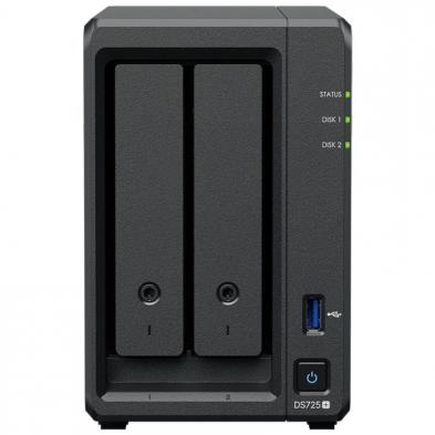NAS Synology Diskstation DS725+/ 2 Bahías 3.5'- 2.5'/ 8GB DDR4/ Formato Torre