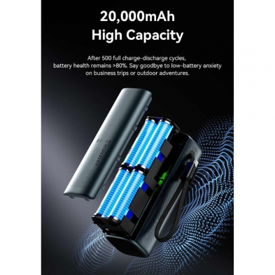 Powerbank 20000mAh Vention FKFH0/ 165W/ Gris
