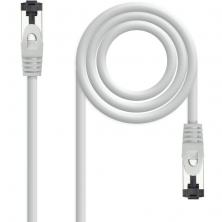 Cable de Red RJ45 SSTP Nanocable 10.20.2001-L150 Cat.8.1/ 1.5m/ Gris