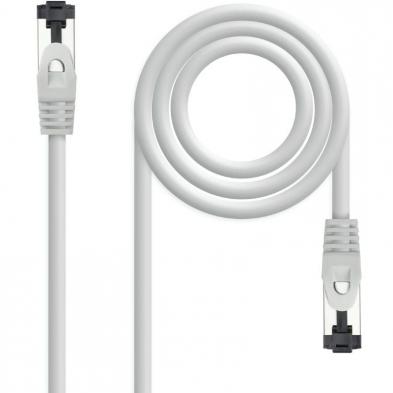Cable de Red RJ45 SSTP Nanocable 10.20.2001-L150 Cat.8.1/ 1.5m/ Gris
