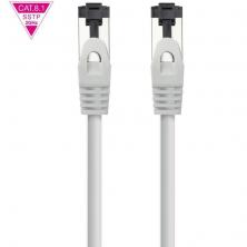 Cable de Red RJ45 SSTP Nanocable 10.20.2002 Cat.8.1/ 2m/ Gris