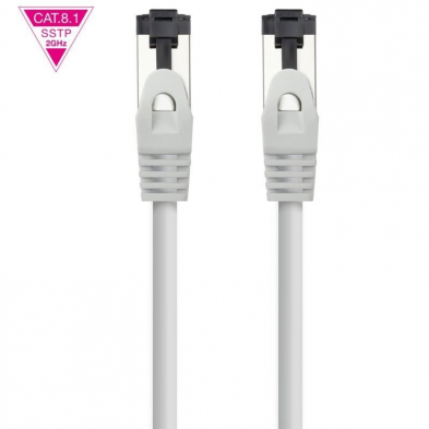 Cable de Red RJ45 SSTP Nanocable 10.20.2005 Cat.8.1/ 5m/ Gris