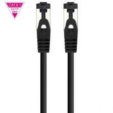 Cable de Red RJ45 SSTP Nanocable 10.20.2005-BK Cat.8.1/ 5m/ Negro