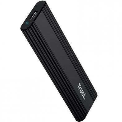 Caja Externa para Disco SSD M.2 Trust 25806/ USB 3.2 Gen2/ Sin tornillos