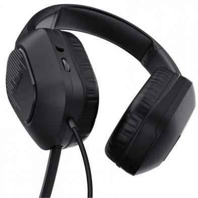 Auriculares Gaming con Micrófono Trust Gaming GXT 417 Zirox/ Jack 3.5/ Negros