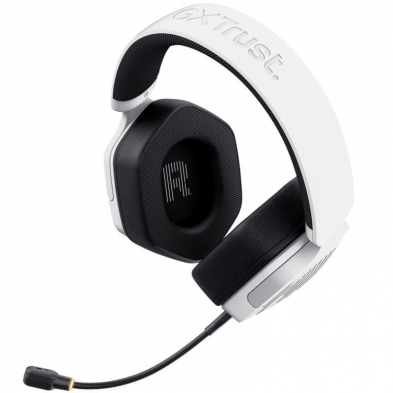 Auriculares Gaming Inalámbricos con Micrófono Trust Gaming GXT 493PS Carus PS5/ Jack 3.5/ Bluetooth/ Blancos
