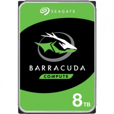 Disco Duro Seagate BarraCuda 8TB/ 3.5'/ SATA III/ 256MB