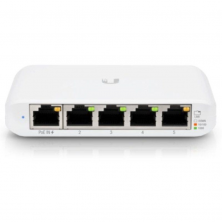 Switch Gestionado Ubiquiti USW-Flex Mini 5 Puertos/ RJ45 10/100/1000 PoE/ Pack 3 uds