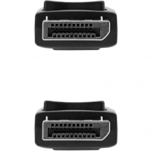 Cable DisplayPort 1.4 8K Nanocable 10.15.2801-L150/ DisplayPort Macho - DisplayPort Macho/ 1.5m/ Certificado/ Negro