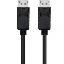 Cable DisplayPort 1.4 8K Nanocable 10.15.2802/ DisplayPort Macho - DisplayPort Macho/ 2m/ Certificado/ Negro