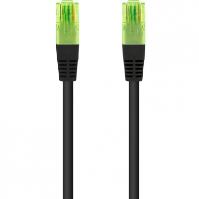 Cable de Red RJ45 UTP Nanocable 10.20.1400-L25-BK Cat.6/ 25cm/ Negro