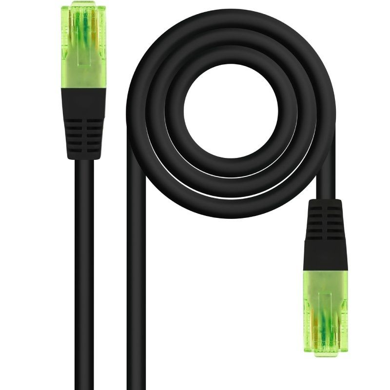 Cable de Red RJ45 UTP Nanocable 10.20.1430-BK Cat.6/ 30m/ Negro